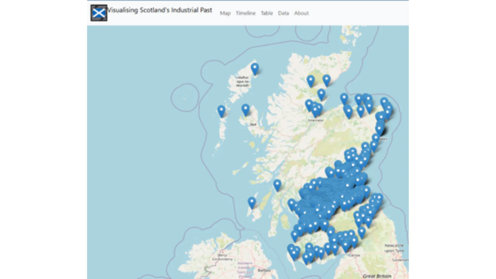 Visualising Scotland's Industrial Past