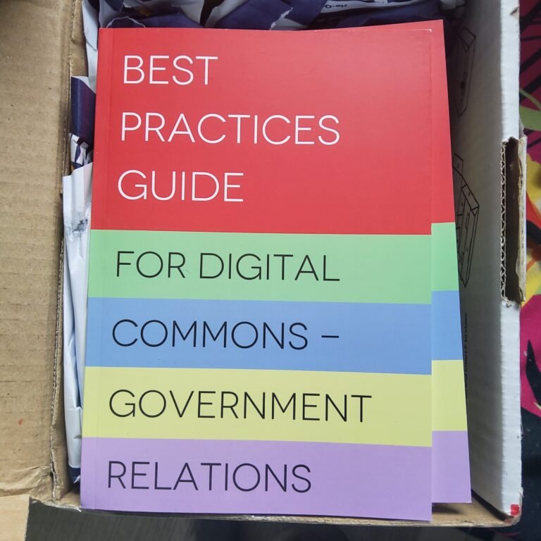 Digital Commons Policy Council’s Best Practices guide