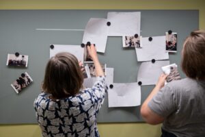 Sara Wookey, Practitioner Researcher and Tove Aadland Sørvåg, Curator for the CTWU series and Concept Developer at MUNCH