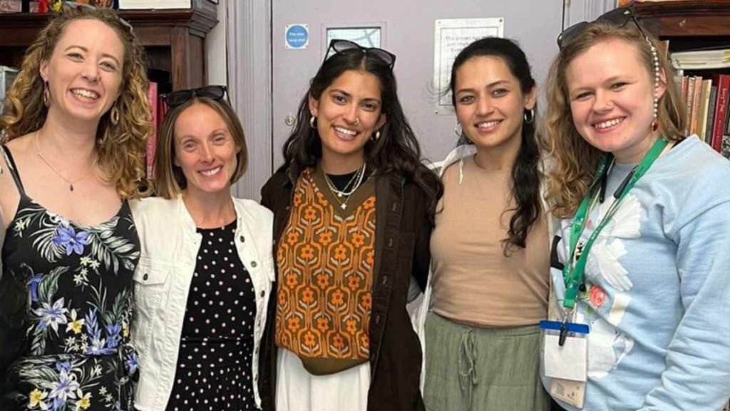 Image 1: Research and dance artist team meeting at Akademi offices. Credit: Antareepa Thakur