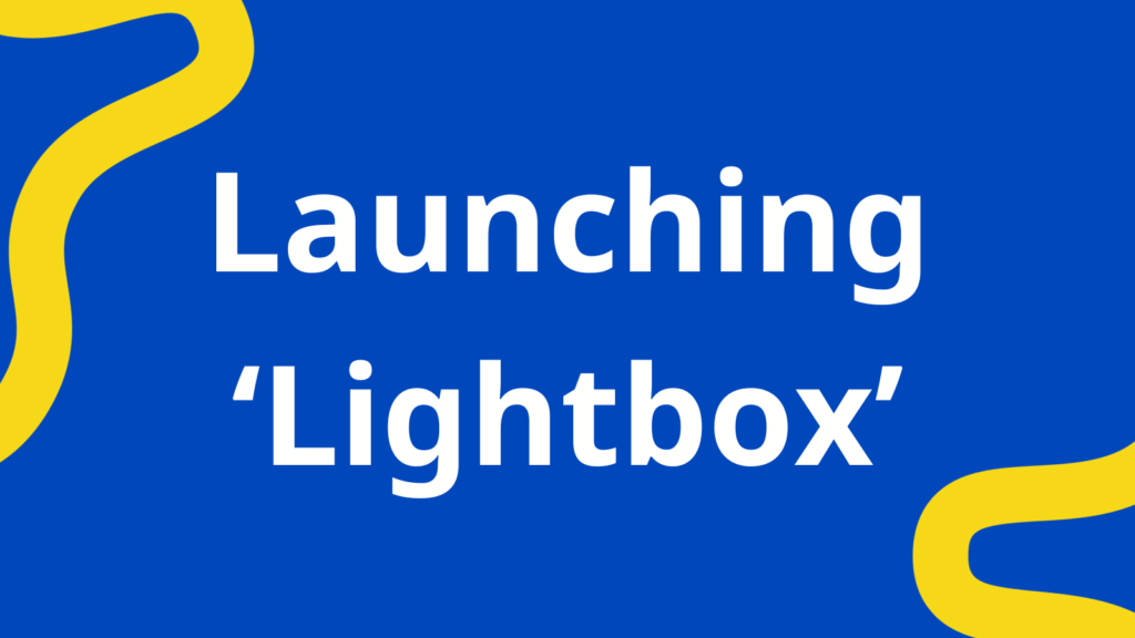Launching Lightbox